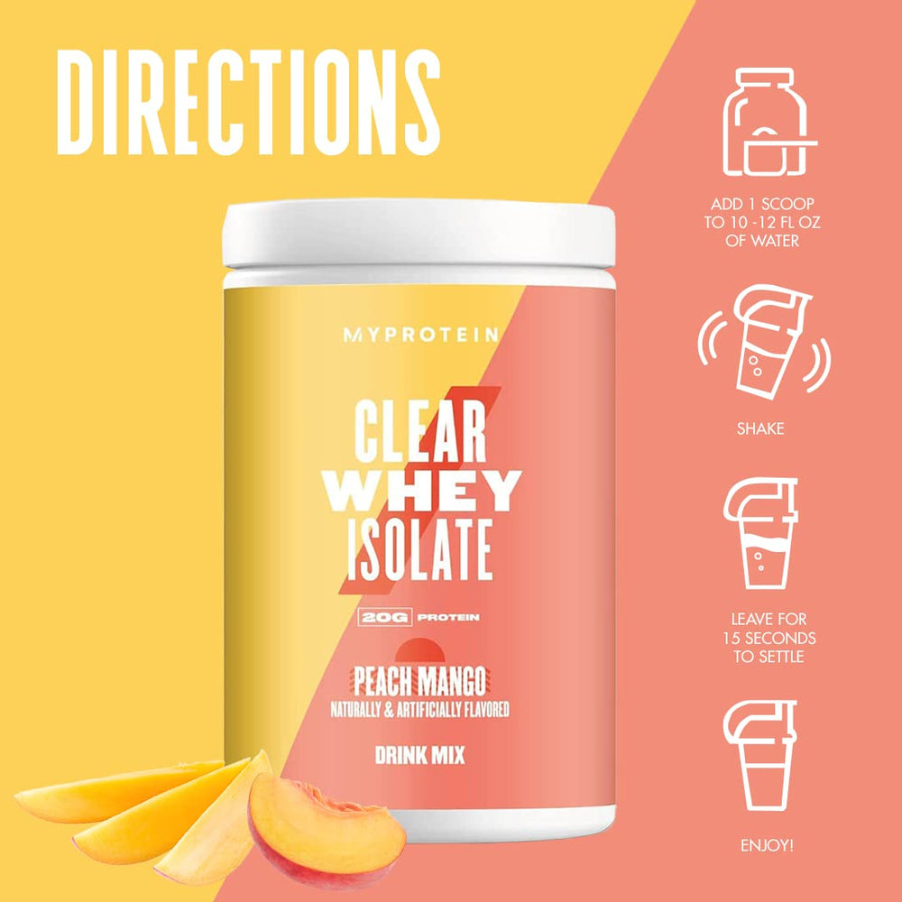 Myprotein Clear Whey Isolate — pre- or post-workout refreshment