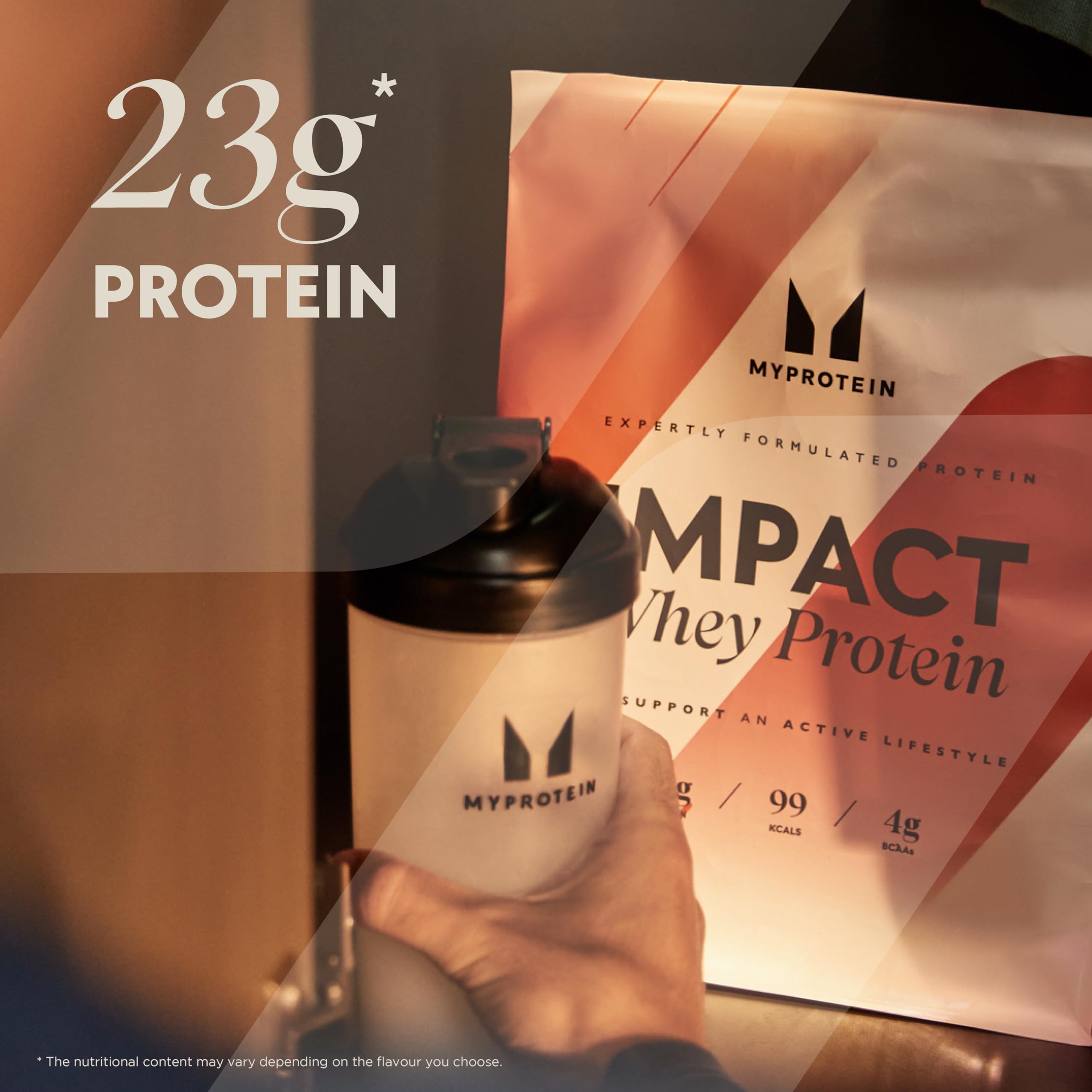 Myprotein Impact Whey Vanilla Scoop for quick post-workout protein boosts