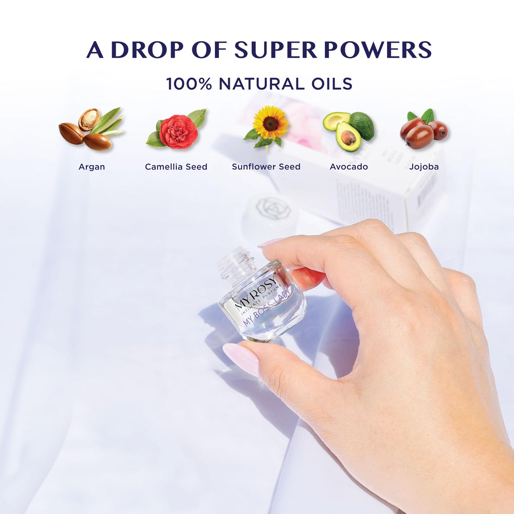 MYROSY Lady perfume oil delivers long-lasting fragrance through the day