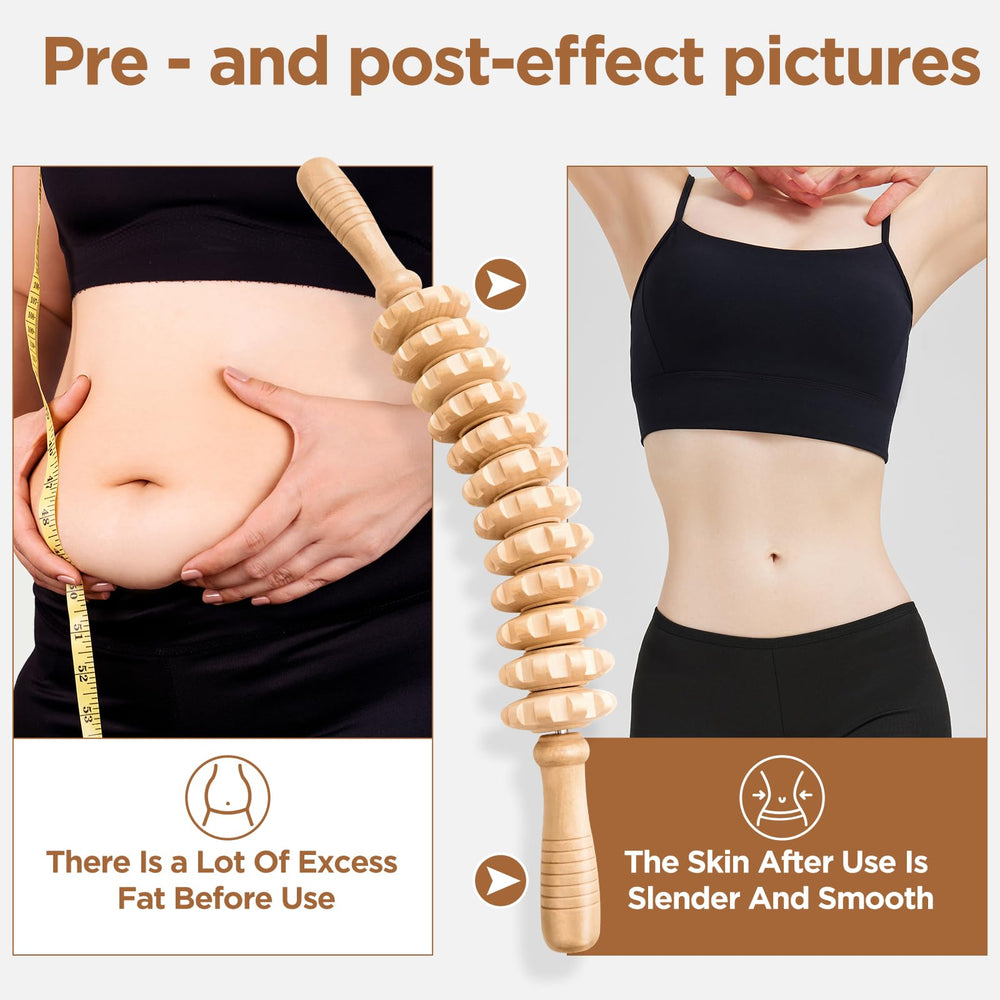 MZDXJ rodillo de madera para uso doméstico, fácil de incorporar a la rutina.