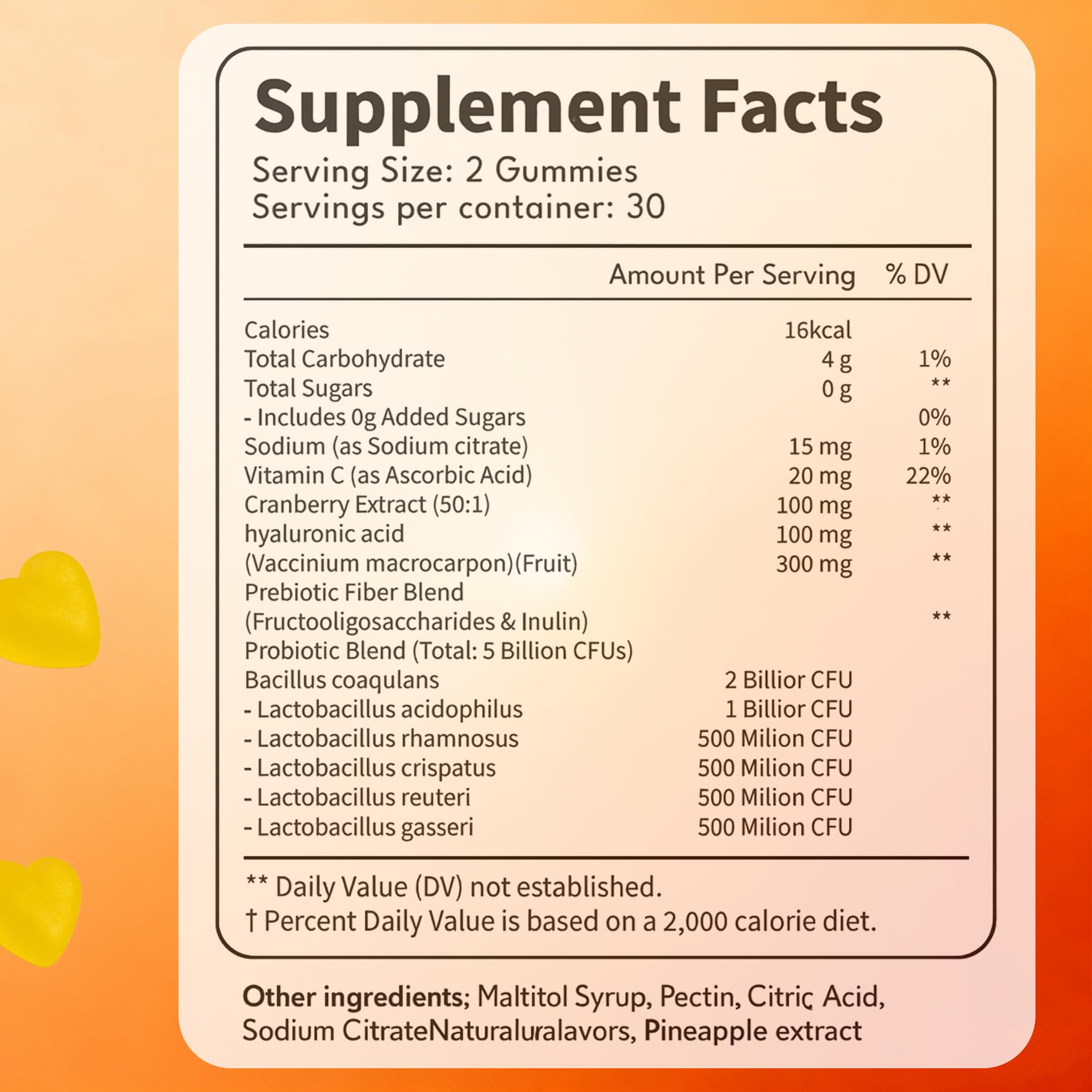 MZXDXZE Flora Plus Gummies jar closeup highlighting probiotic formula aiding balanced flora.