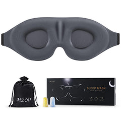 MZOO Luxury Sleep Eye Mask delivers zero eye pressure with makeup-safe comfort