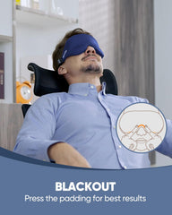 MZOO nose bridge cutout supports zero-pressure fit and clear breathing.