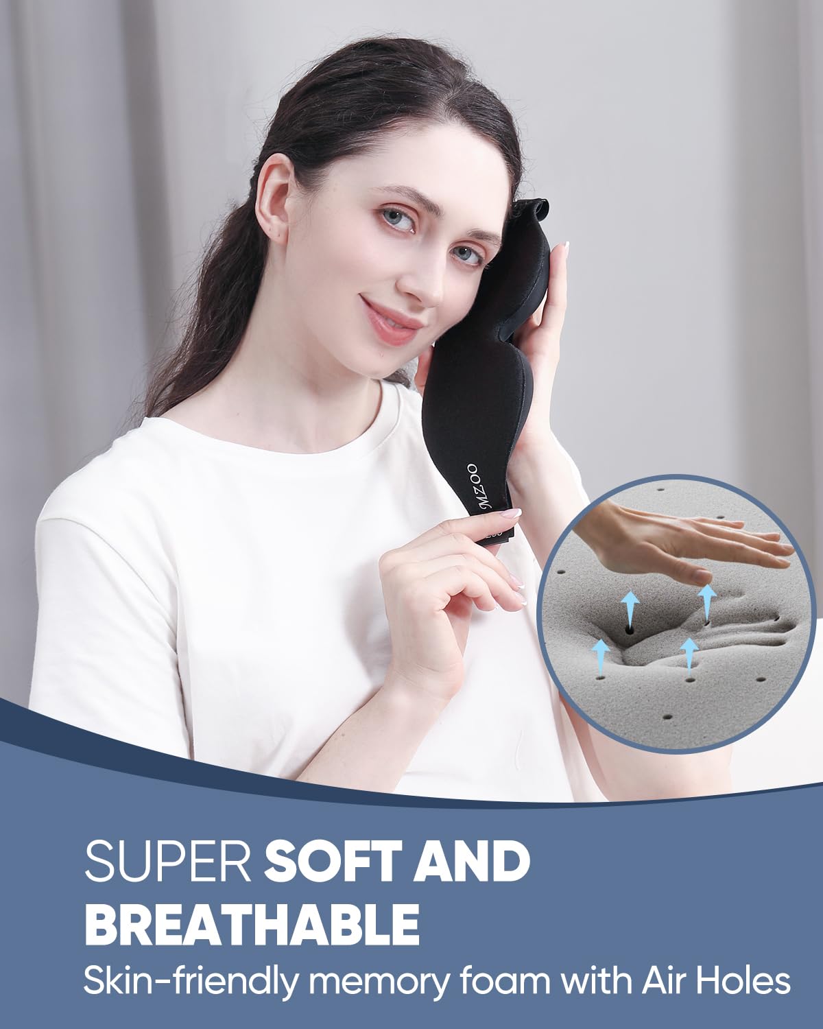 Mzoo soft fade-resistant fabric stays cool and breathable through the night.