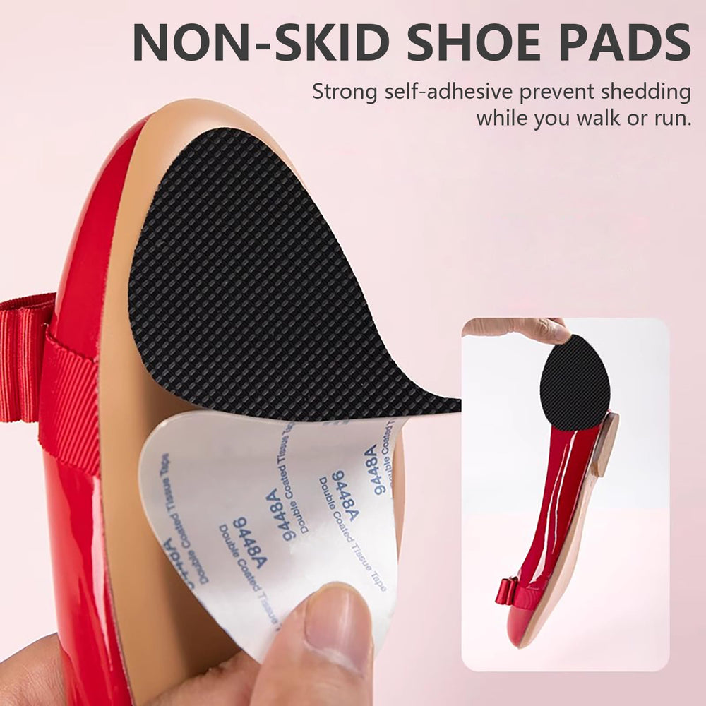 MZYOUHUO square pad 6.5x6.5 cm fits many shoes with trim-ready edges.