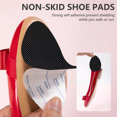 MZYOUHUO square pad 6.5x6.5 cm fits many shoes with trim-ready edges.