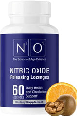 N1O1 Lozenges dissolving on tongue demonstrates fast release for easy use.