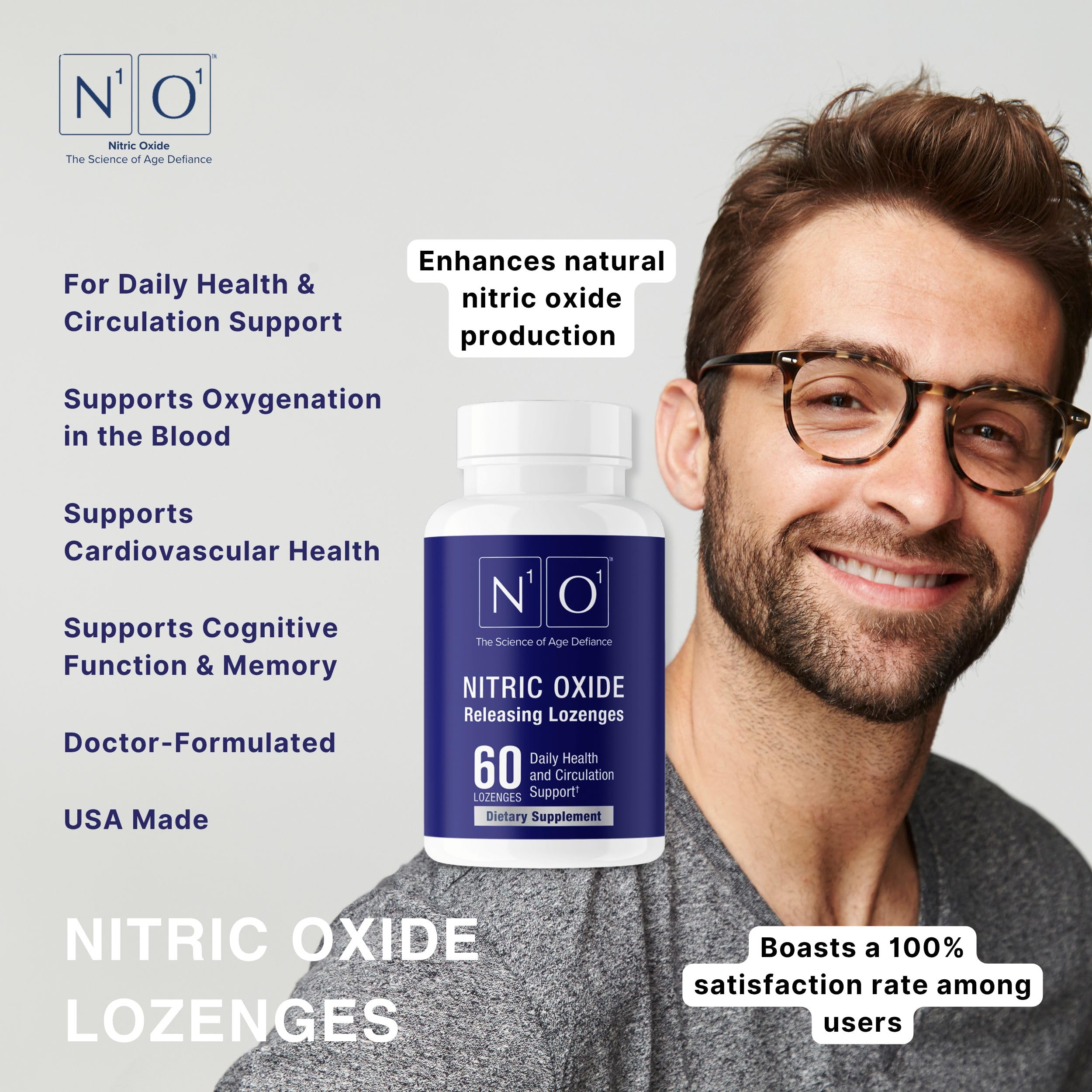 N1O1 usage shot with water rinse after lozenge placement.