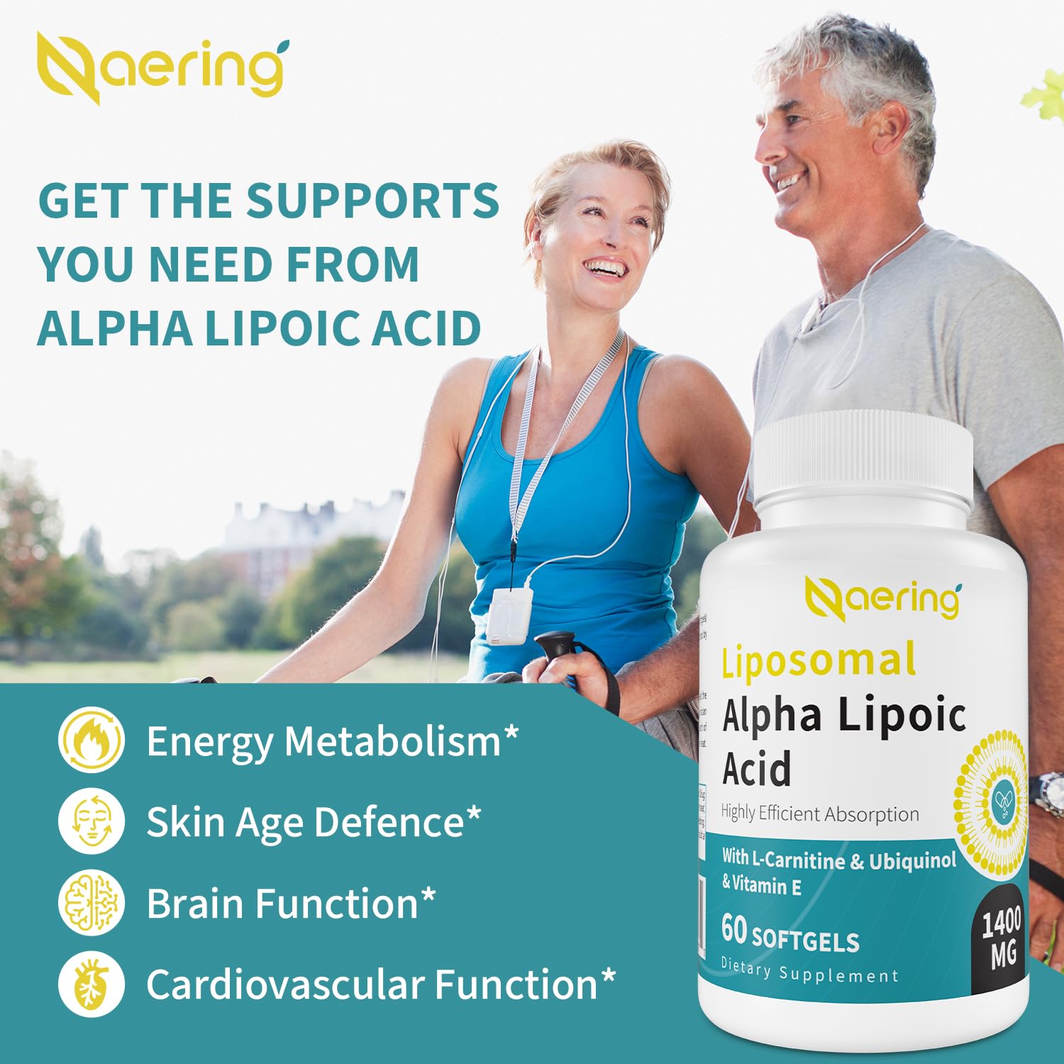 Naering alpha lipoic acid with CoQ10 illustration of nutrient synergy