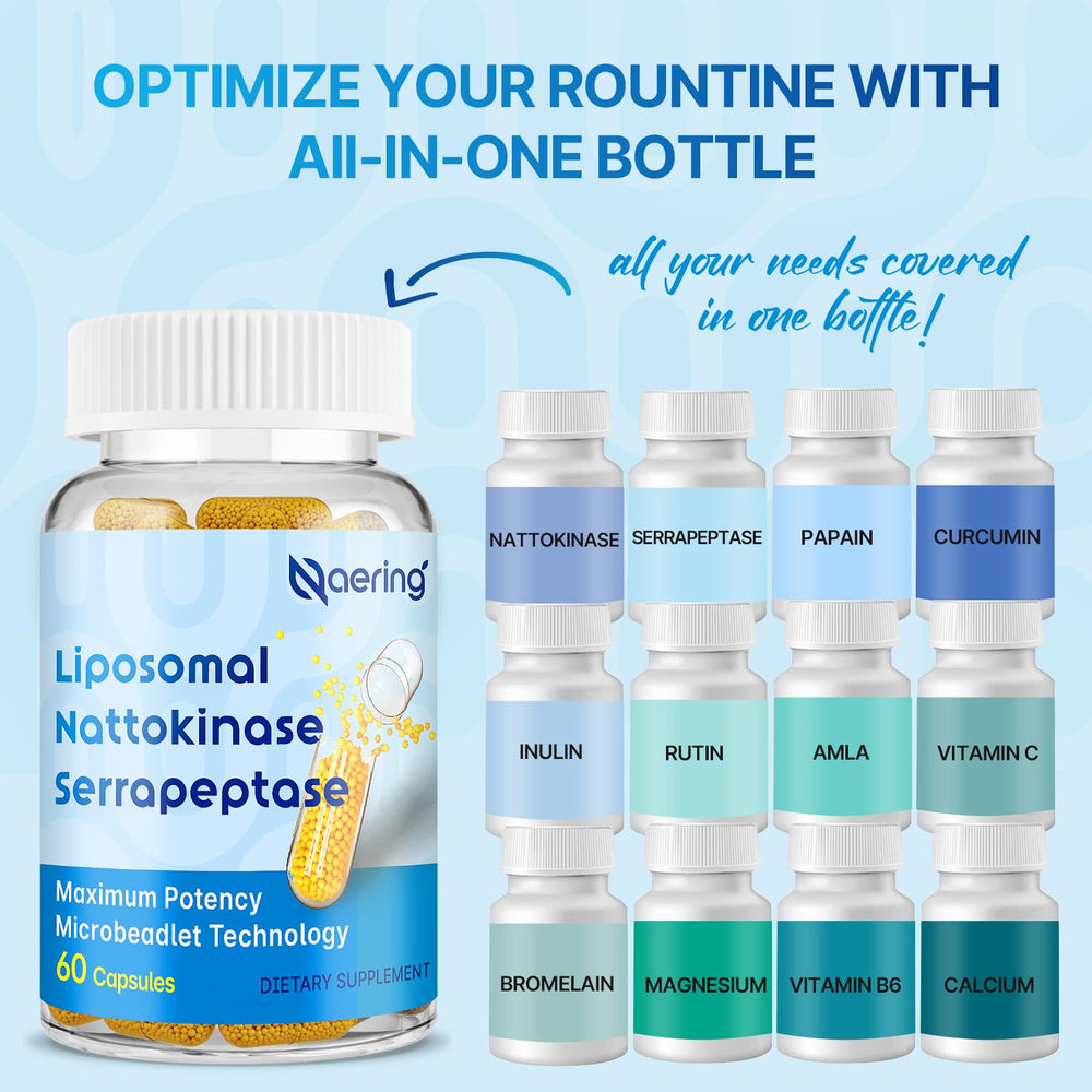 Naering liposomal delivery technology graphic suggests enhanced absorption.