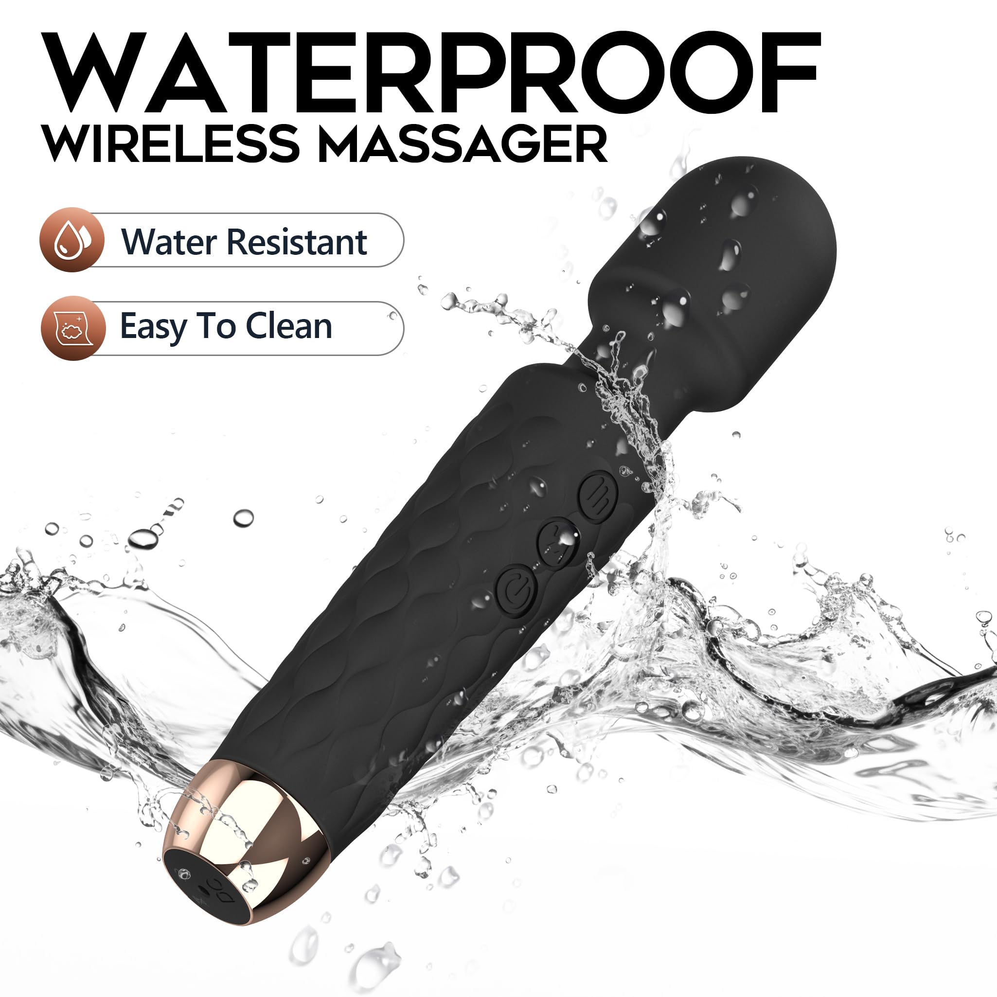 Naetxoa Personal Massager neck-use demonstrating targeted comfort for neck tension.