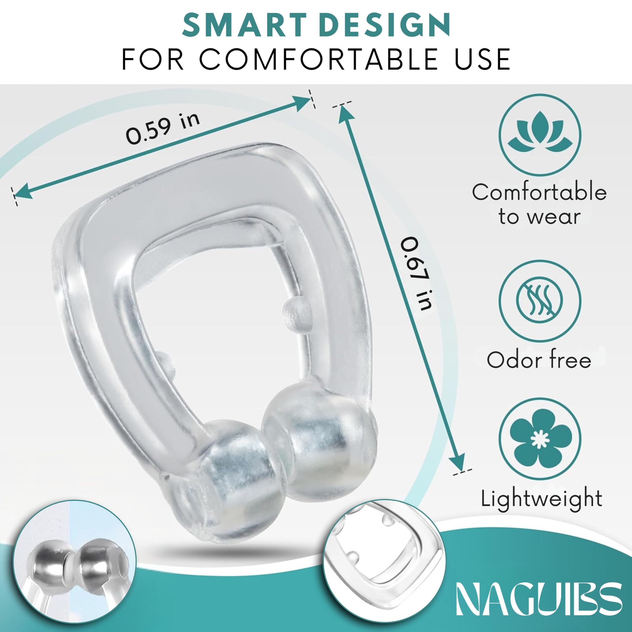 NAGUIBS compact night-time breathing solution in a gift-worthy package.