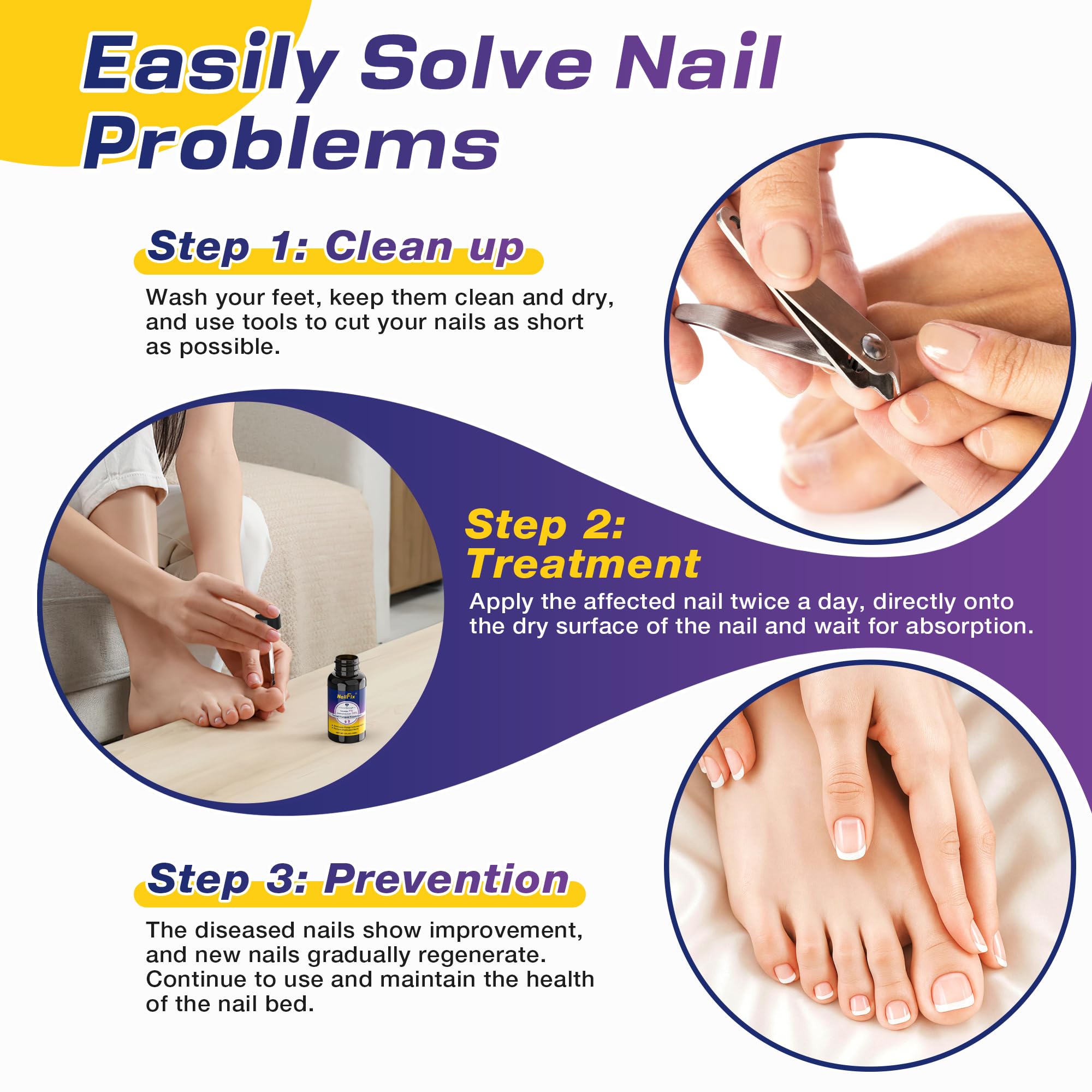 NailFix morning routine demonstrates easy twice-daily use.