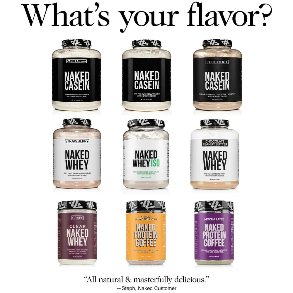 NAKED Chocolate Casein pancakes image shows versatile cooking option
