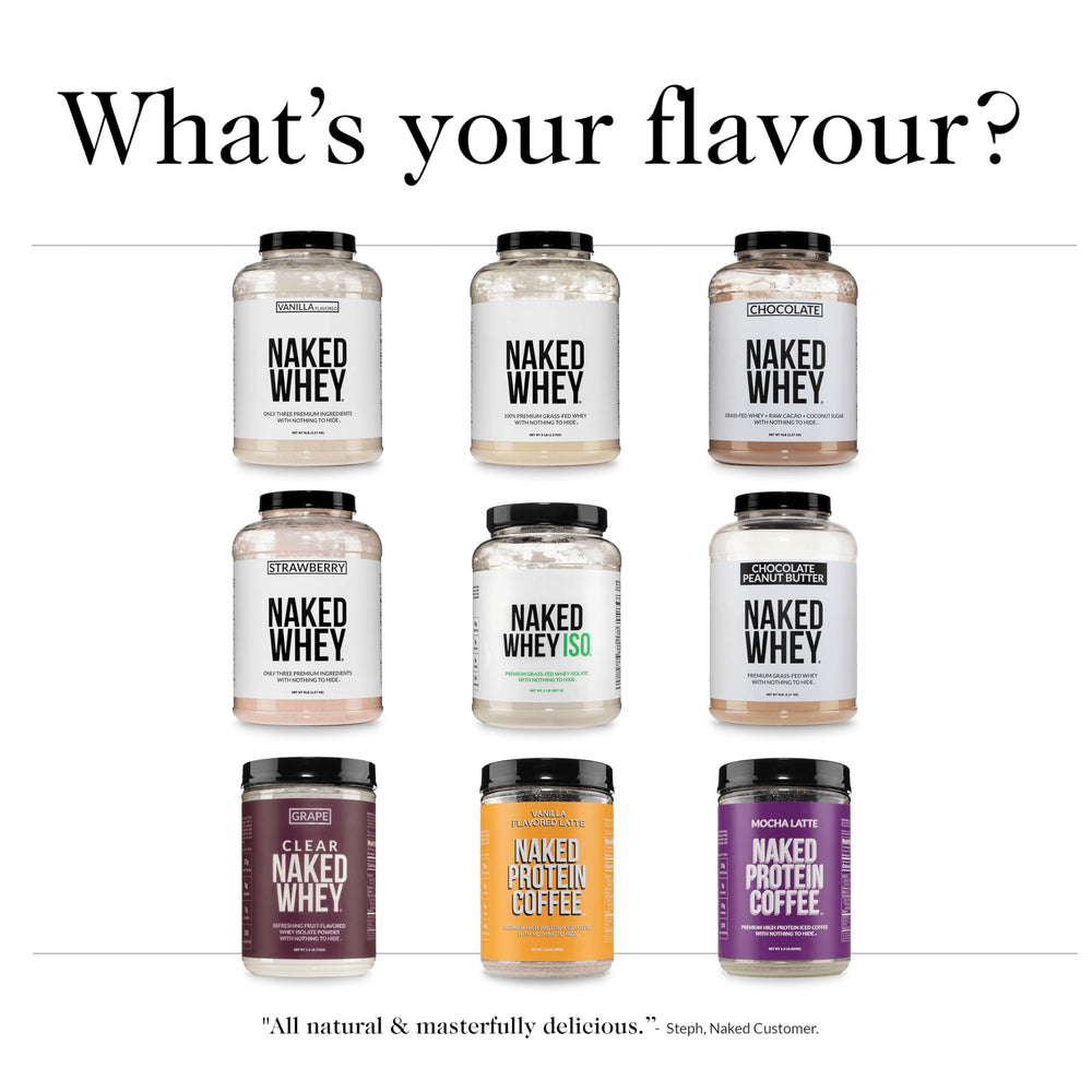 NAKED Chocolate Whey baking ideas for protein pancakes