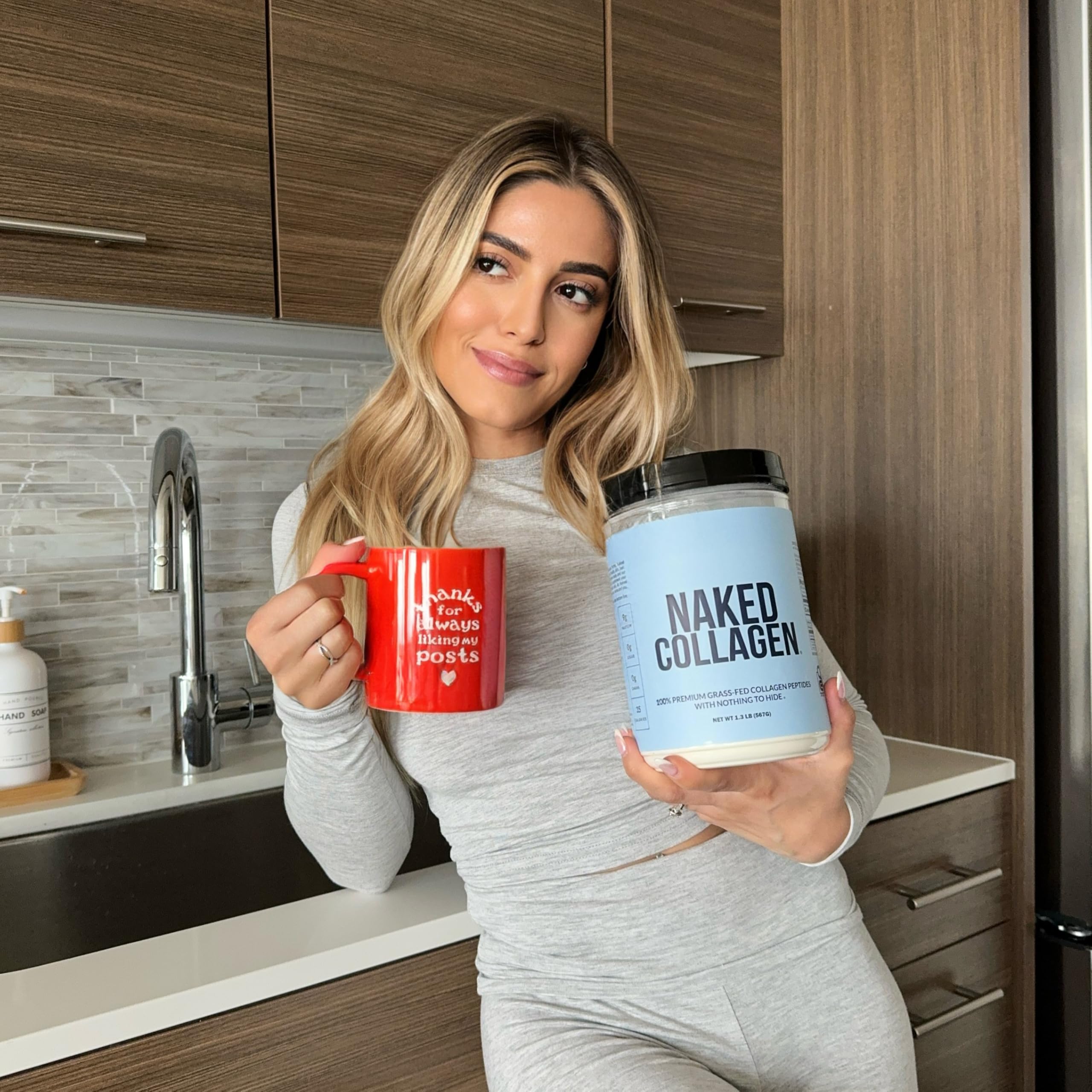 NAKED Collagen Advanced 1.3 lb tub for convenient daily use