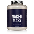 NAKED Mass - Natural Weight Gainer Protein Powder | 8 lb Bulk, GMO Free, Gluten Free & Soy Free | 1,250 Calories per Serving