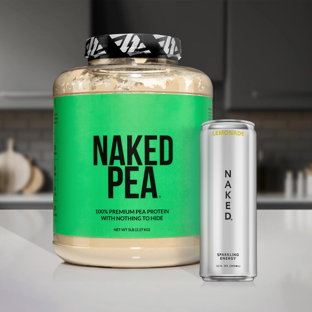 Naked Pea green smoothie with protein for daily wellness