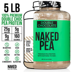 NAKED Pea vegan pea protein ingredients bowl for versatile recipes