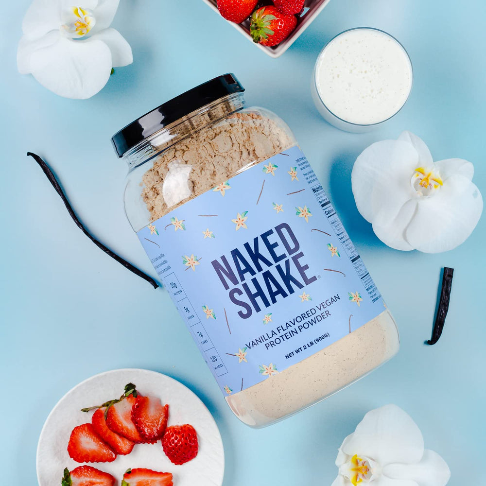 NAKED Shake vanilla natural flavors reflect authentic vanilla aroma