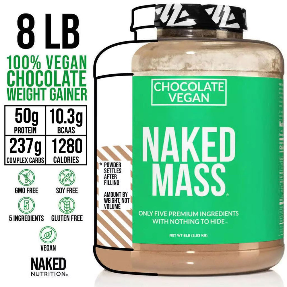 NAKED Vegan Mass measuring scoop for precise portions