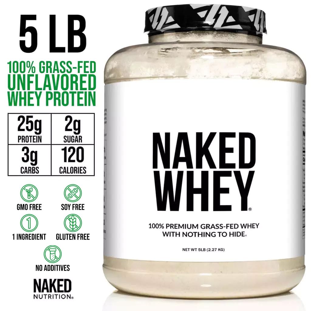 Post-workout shake idea with Naked Whey for convenient recovery.
