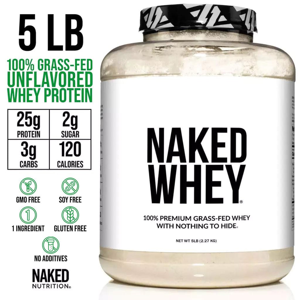 Post-workout shake idea with Naked Whey for convenient recovery.