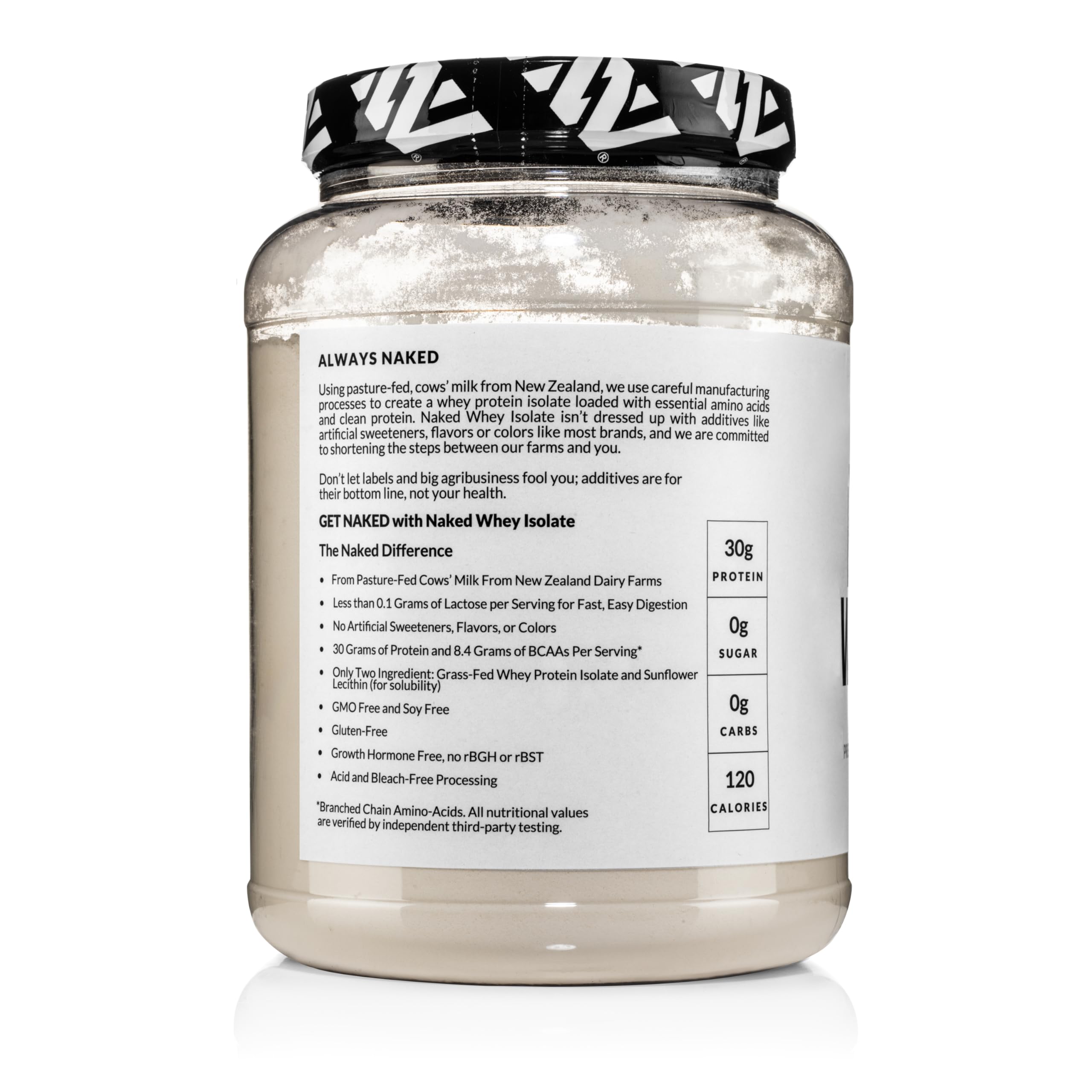 NAKED Whey Isolate post-workout shake scene demonstrating quick protein boost