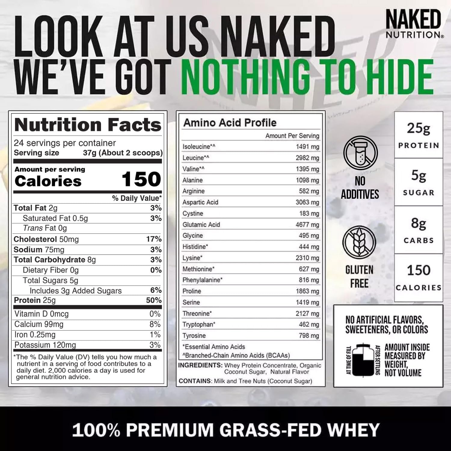 NAKED Whey Vanilla pancakes showing high-protein baking option