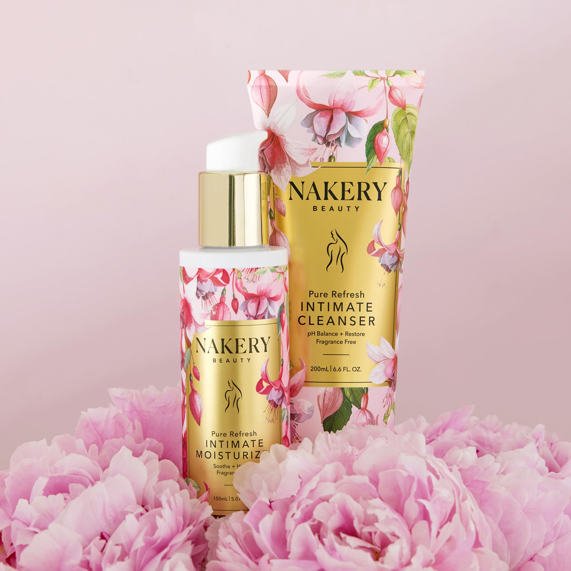 Nakery Intimate Wash fragrance-free formula ideal for sensitive areas