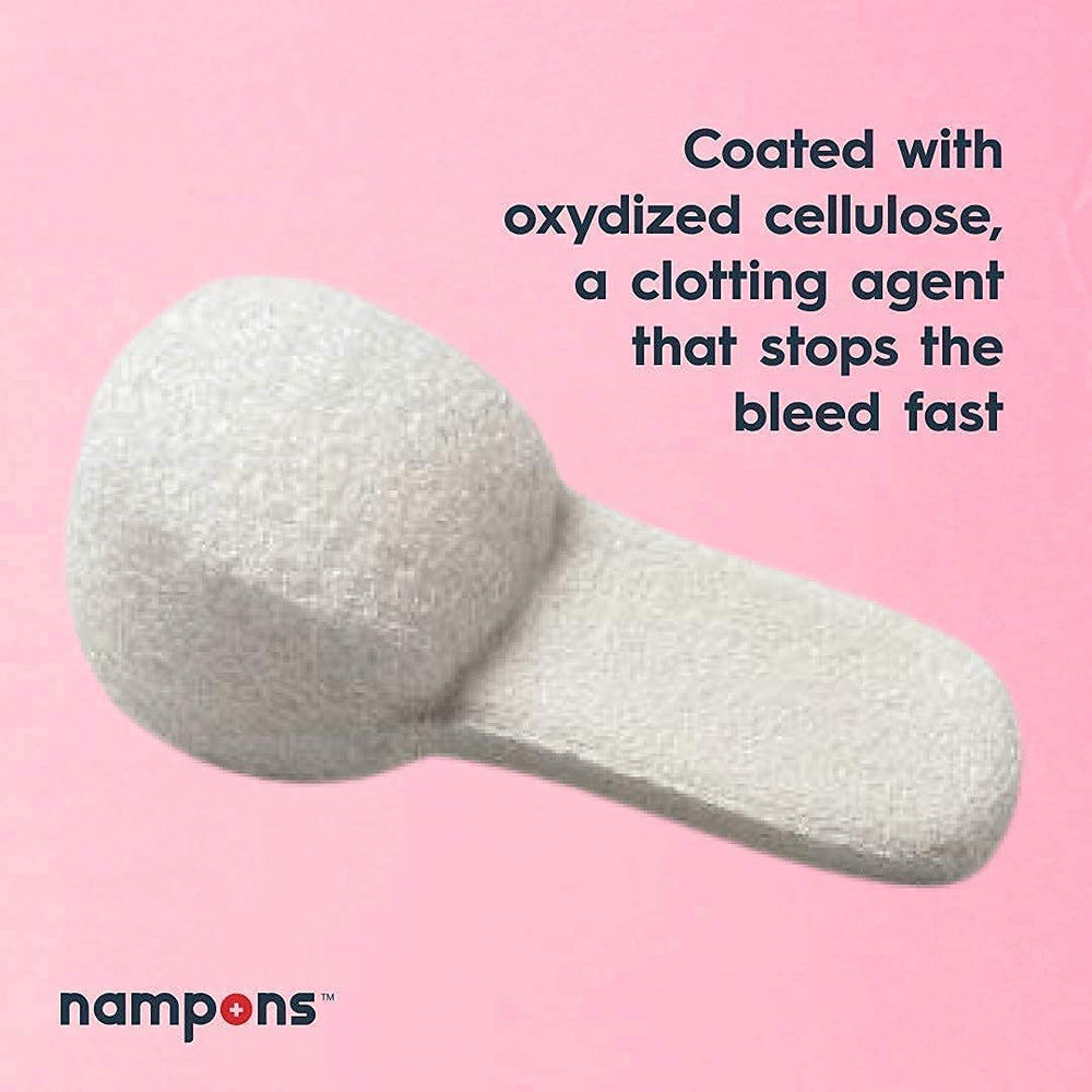 Nampons nasal plug trusted by doctors and first responders.