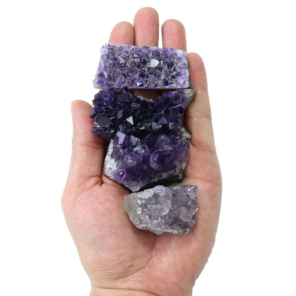 Namzi amethyst cluster gift-ready with natural beauty and zero dye.