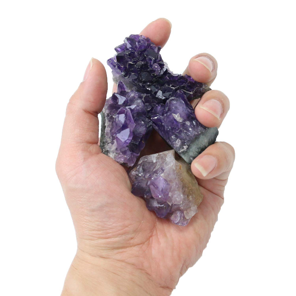 Namzi amethyst geode for feng shui and a calming living space.