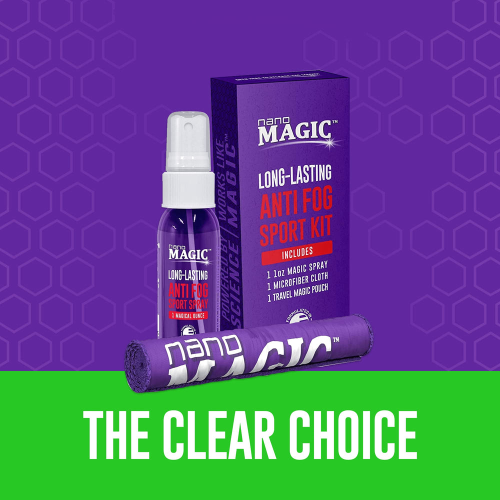Nano Magic travel pouch keeps the kit organized for travel.