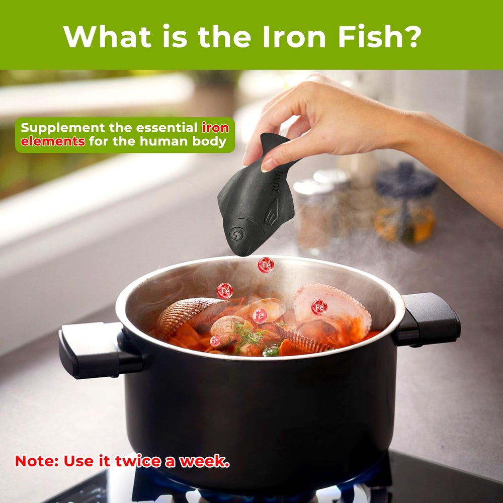Nano Shield Iron Fish adds iron to drinking water for daily use