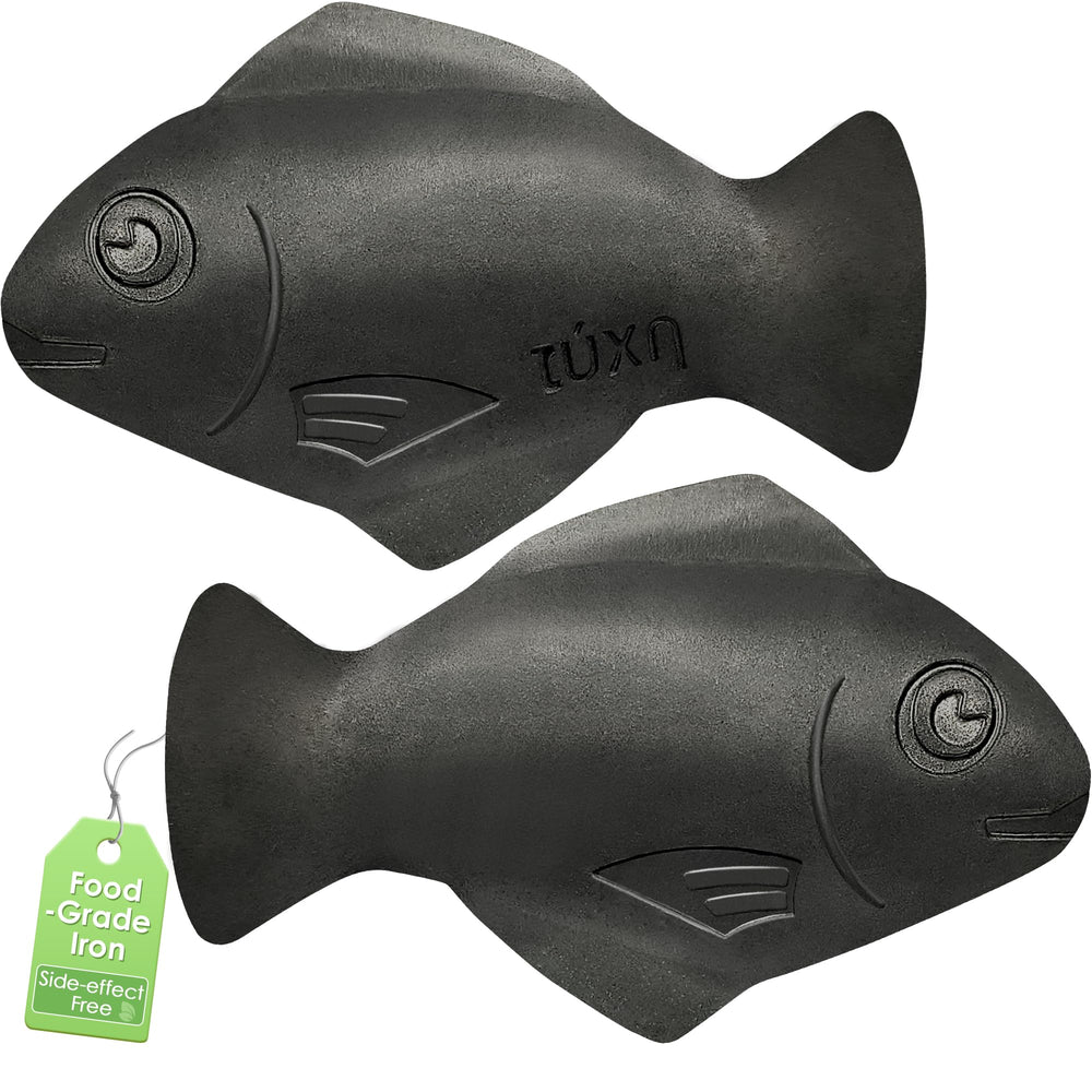 Nano Shield Iron Fish in pot infuses iron into cooking without altering flavor