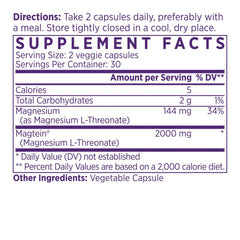NAOMI Magtein capsules close-up for easy daily magnesium intake