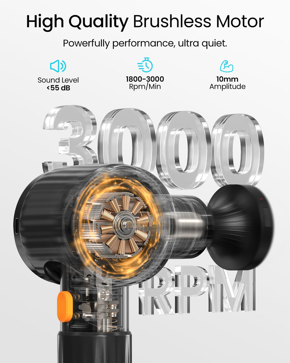 NAPRE six attachments offer targeted relief across the body.