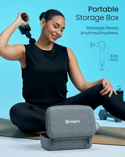 NAPRE ergonomic design supports comfortable use on neck, back, and legs.
