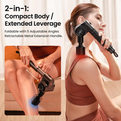 NAPRE Massage Gun with cold head for refreshing post‑exercise relief and recovery.