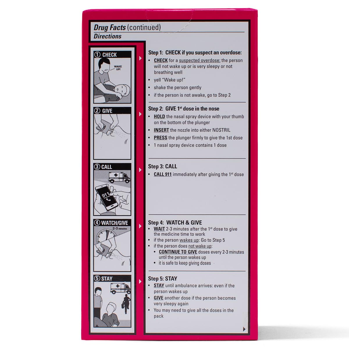 NARCAN Nasal Spray ready for emergency response and preparedness.