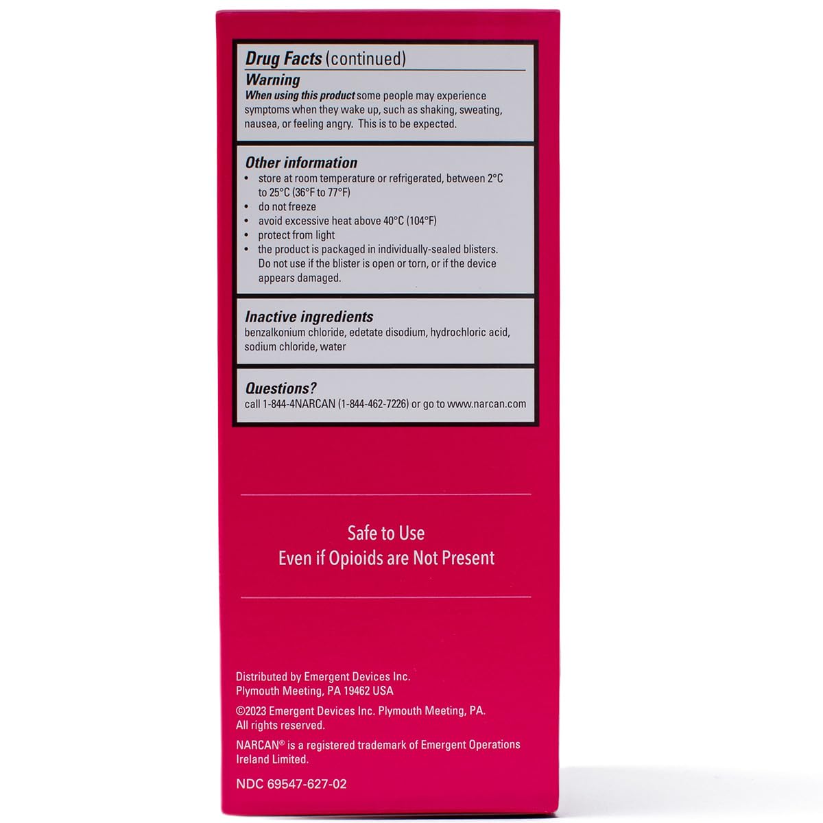 NARCAN Nasal Spray added to a kit, eligible for FSA/HSA purchases.