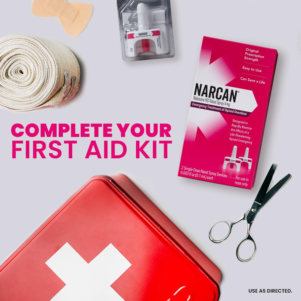 NARCAN Nasal Spray demonstrates simple, needle-free administration for users.