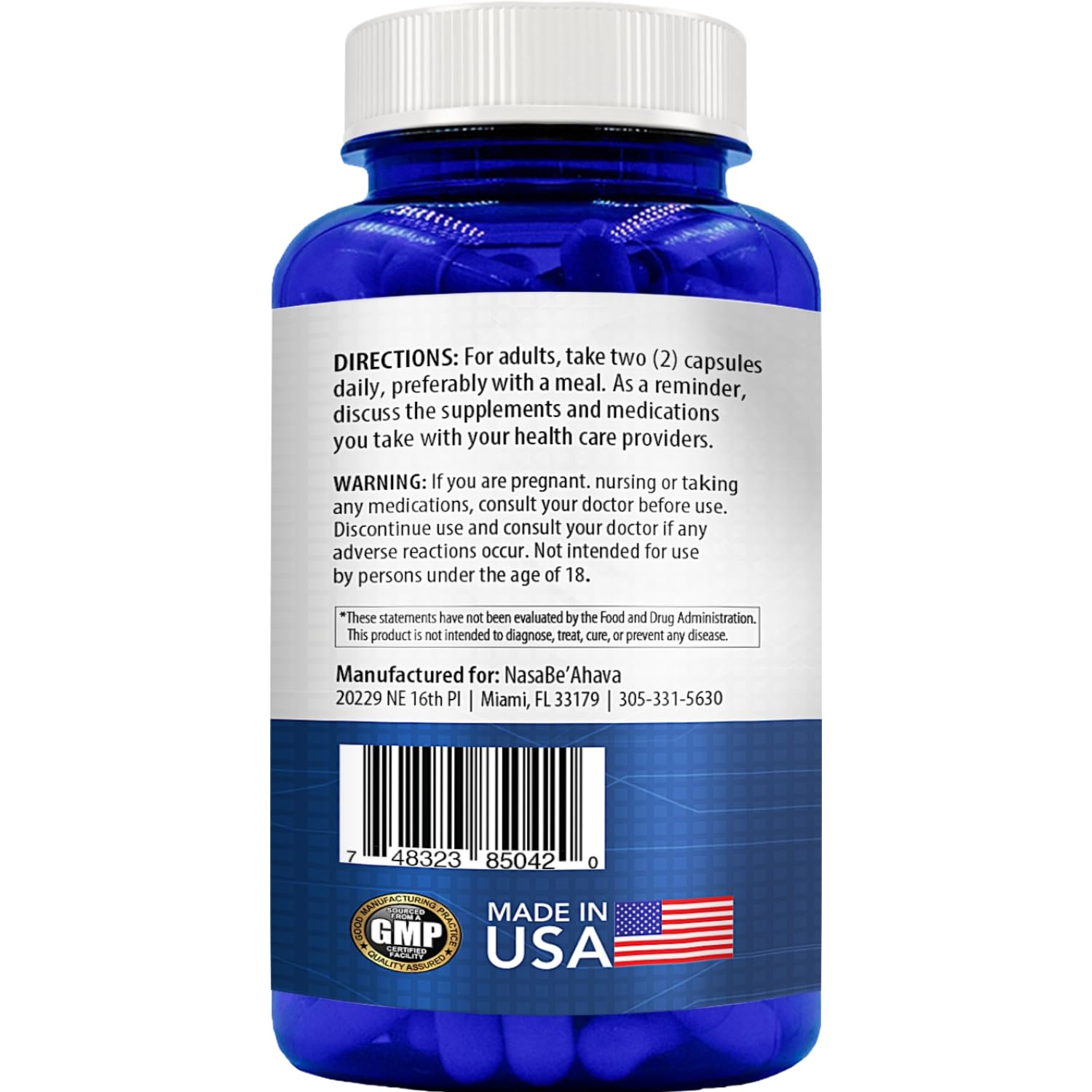 NasaBeahava bottle pour highlighting on-the-go access to potential skin and brain wellness.