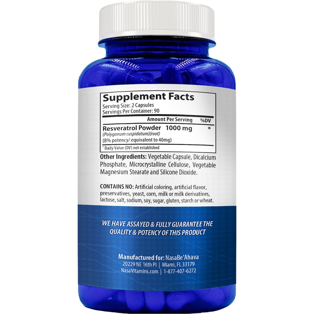 NasaBeahava label closeup shows vegan formula with no artificial flavors or colors.