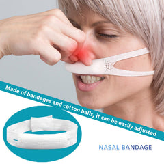 Breathable, skin-friendly design reduces stuffiness around the nose.