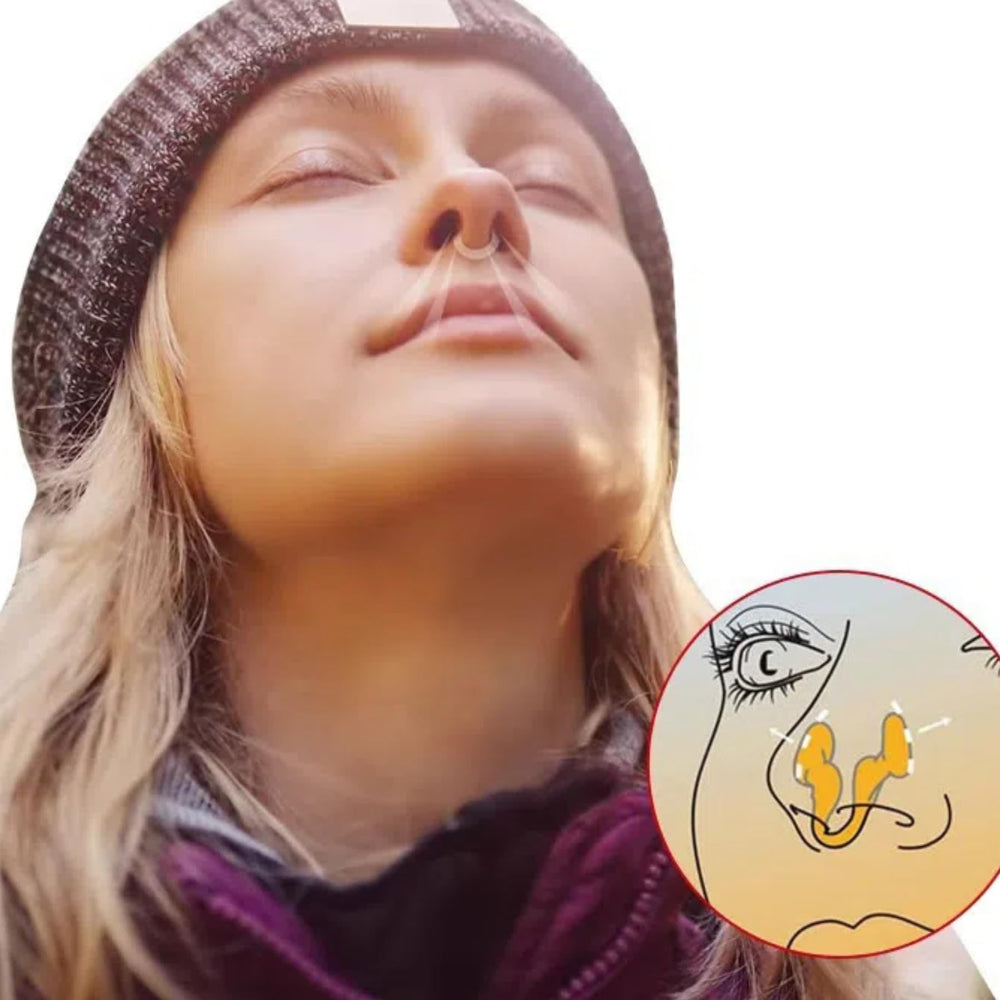 Nasal Dilator Anti-Snoring widens airways to reduce interruptions.