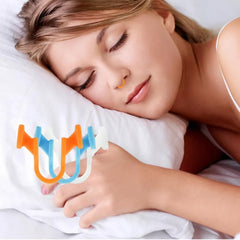 Nasal Dilator Comfort Fit uses soft silicone for a gentle, secure wear.
