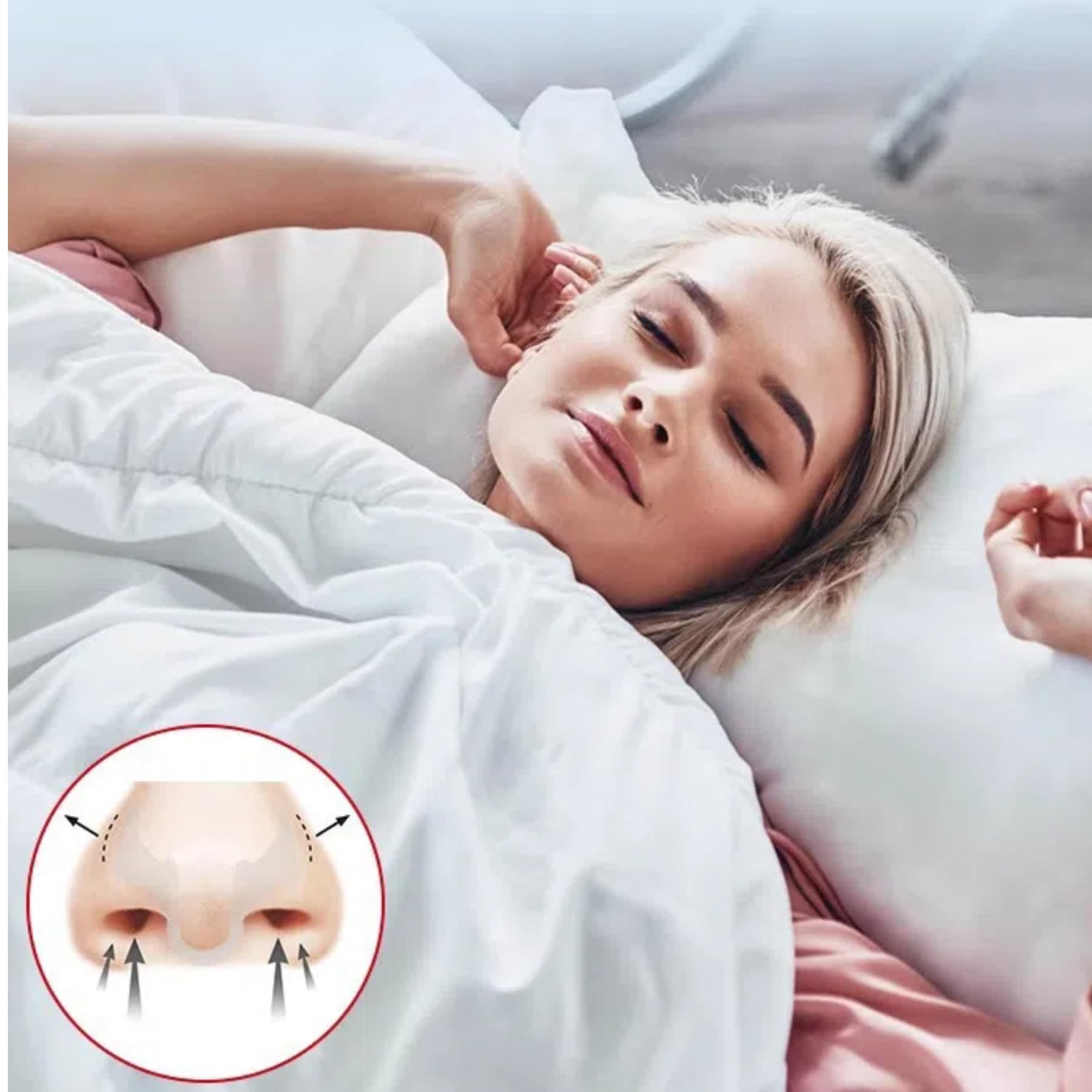 Nasal Dilator Washable makes cleaning quick and hygienic.