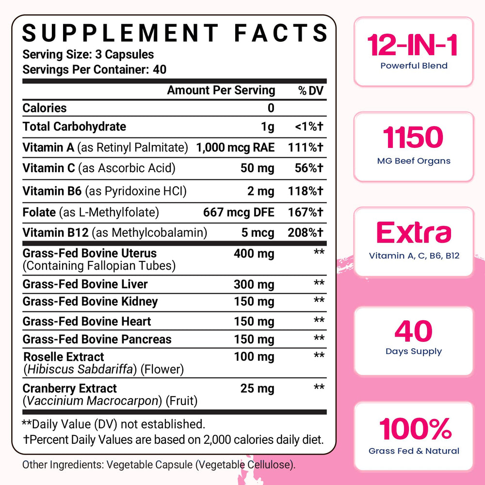 Nassiouy vitamin and herb blend image designed for hormone balance.